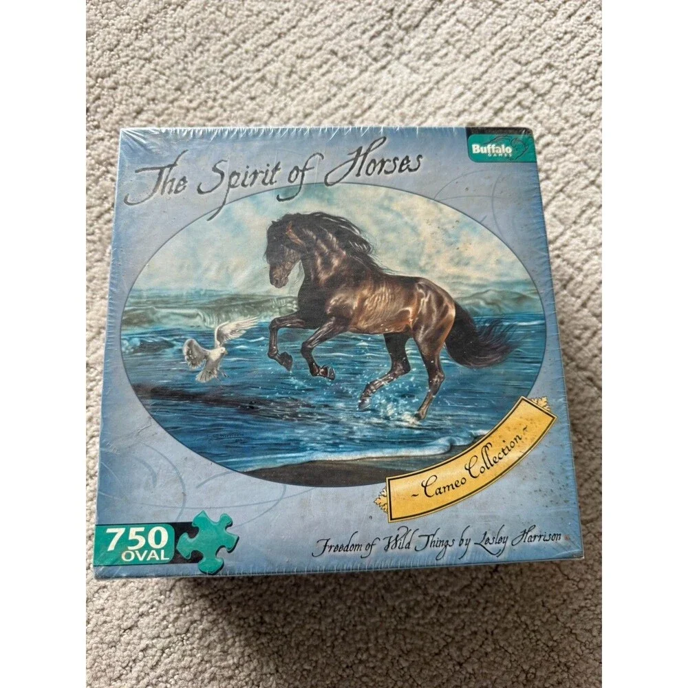 Buffalo Games Spirit of Horses Puzzle Lesley Harrison 750 Pieces